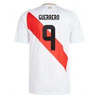 Fotballdrakt Herre Peru Paolo Guerrero #9 Hjemmedrakt Copa America 2024 Kortermet